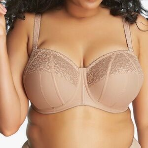 Goddess Adelaide Strapless Underwire Bra GD6663 Sand 38J US / 38GG UK